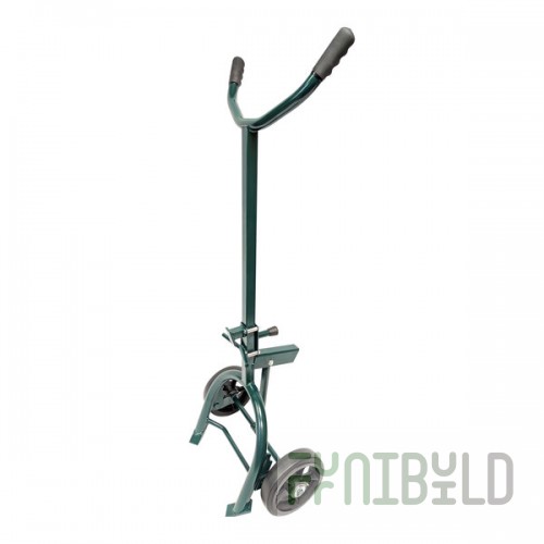Harper 1,200 lb. Drum Truck with Spring Loaded Swing Axle and 10