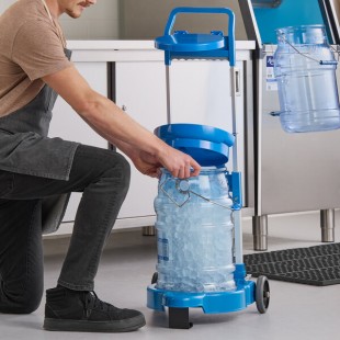 San Jamar SICART60 Saf-T-Ice Cart for 6 Gallon Ice Tote San Jamar SICART60 Saf-T-Ice Cart for 6 Gallon Ice Tote