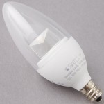 Satco S8952 4.5 Watt (40 Watt Equivalent) Clear Warm White LED Light Bulb with Candelabra Base - 120V (B11) Satco S8952 4.5 Watt (40 Watt Equivalent) Clear Warm White LED Light Bulb with Candelabra Base - 120V (B11)