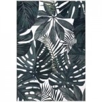 Abani Parker Collection 2' x 5' Cream / Black Modern Diamond Checkered Area Rug Abani Parker Collection 2' x 5' Cream / Black Modern Diamond Checkered Area Rug