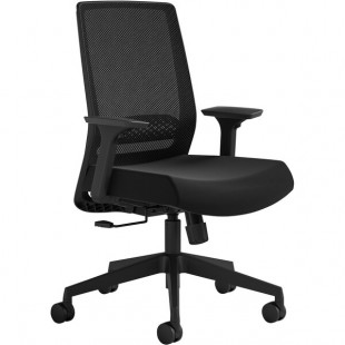 Safco Medina Black Basic Task Chair Safco Medina Black Basic Task Chair