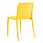 Lancaster Table & Seating Rio Sunshine Yellow Resin Side Chair Lancaster Table & Seating Rio Sunshine Yellow Resin Side Chair