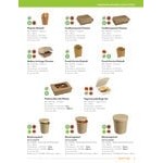 Solia 19.66 oz. Kraft Paper Scoop Cup - 1,000/Case