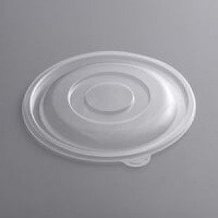 Sabert 51080A50 FreshPack Clear Flat Round Lid for Shallow 64 oz. and Round 80 oz. Bowls - 5/Pack Sabert 51080A50 FreshPack Clear Flat Round Lid for Shallow 64 oz. and Round 80 oz. Bowls - 5/Pack