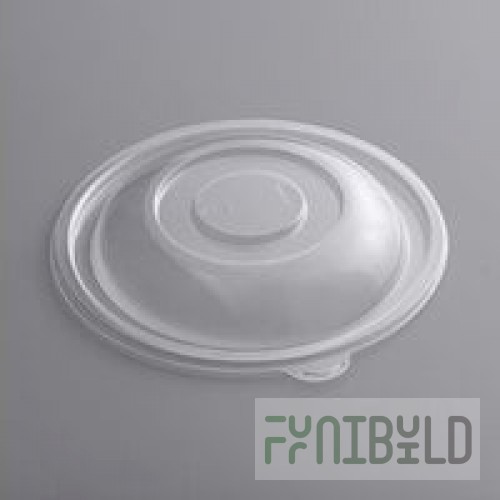 Sabert 52080A50 FreshPack Clear Dome Lid for 80 oz. Bowls - 50/Case