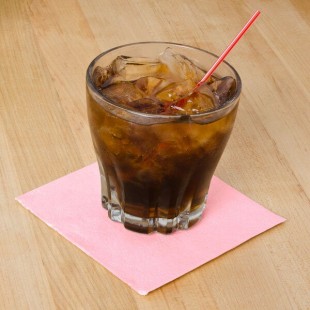 Hoffmaster Pink Beverage / Cocktail Napkin - 1,000/Case