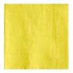 Choice Sunny Yellow 2-Ply Beverage / Cocktail Napkin - 1,000/Case