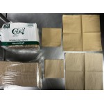 Choice Sunny Yellow 2-Ply Beverage / Cocktail Napkin - 1,000/Case