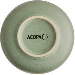 Acopa Pangea 10 oz. Sage Green Matte Porcelain Nappie Bowl - Sample