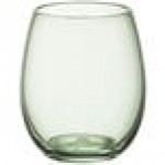 Acopa Pangea 15 oz. Green Stemless Wine Glass - Sample