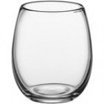 Acopa Pangea 15 oz. Green Stemless Wine Glass - Sample