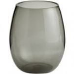 Acopa Pangea 15 oz. Green Stemless Wine Glass - Sample