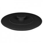 RAK Porcelain Chef's Fusion 11 oz. Volcano Black Porcelain Frying Pan - 6/Case