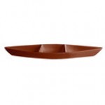 G.E.T. Enterprises BT319T Bugambilia 6.9 Qt. Classic Textured Finish Terracotta Resin-Coated Aluminum Deep Boat with Dividers G.E.T. Enterprises BT319T Bugambilia 6.9 Qt. Classic Textured Finish Terracotta Resin-Coated Aluminum Deep Boat with Dividers