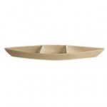 G.E.T. Enterprises BT319T Bugambilia 6.9 Qt. Classic Textured Finish Terracotta Resin-Coated Aluminum Deep Boat with Dividers G.E.T. Enterprises BT319T Bugambilia 6.9 Qt. Classic Textured Finish Terracotta Resin-Coated Aluminum Deep Boat with Dividers