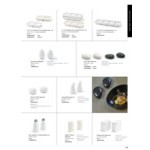 Front of the House 4.5 oz. White Porcelain Rectangular Salt and Pepper Shaker Set - 12/Case