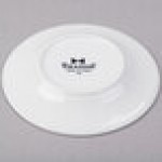 Tuxton GDP-060 TuxTrendz Sandbar 1.5 oz. Bright White China Oil Dish - 24/Case