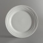 Tuxton GDP-060 TuxTrendz Sandbar 1.5 oz. Bright White China Oil Dish - 24/Case