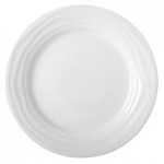 Tuxton GDP-060 TuxTrendz Sandbar 1.5 oz. Bright White China Oil Dish - 24/Case