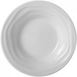 Tuxton GDP-060 TuxTrendz Sandbar 1.5 oz. Bright White China Oil Dish - 24/Case