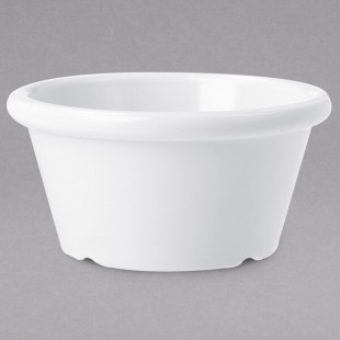 GET S-660-W 6 oz. White Smooth Melamine Ramekin - 48/Case GET S-660-W 6 oz. White Smooth Melamine Ramekin - 48/Case