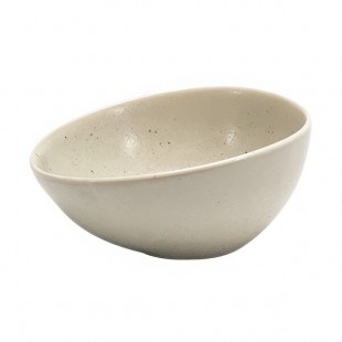 Front of the House Kiln 4 oz. Mushroom Porcelain Ramekin - 12/Case