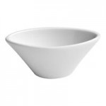 Ariane Miniature 2.71 oz. Ivory Rectangular Tapered Porcelain Coupe Bowl - 18/Case