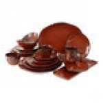 Tuxton GAR-752 TuxTrendz Artisan Red Rock 2.5 oz. China Ramekin - 24/Case