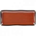 Tuxton GAR-752 TuxTrendz Artisan Red Rock 2.5 oz. China Ramekin - 24/Case