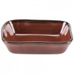 Tuxton GAR-752 TuxTrendz Artisan Red Rock 2.5 oz. China Ramekin - 24/Case