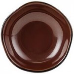 Tuxton GAR-752 TuxTrendz Artisan Red Rock 2.5 oz. China Ramekin - 24/Case