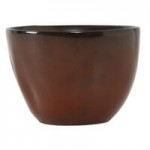 Tuxton GAR-752 TuxTrendz Artisan Red Rock 2.5 oz. China Ramekin - 24/Case