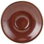 Tuxton GAR-752 TuxTrendz Artisan Red Rock 2.5 oz. China Ramekin - 24/Case