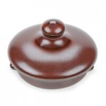 Tuxton GAR-752 TuxTrendz Artisan Red Rock 2.5 oz. China Ramekin - 24/Case