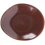 Tuxton GAR-752 TuxTrendz Artisan Red Rock 2.5 oz. China Ramekin - 24/Case