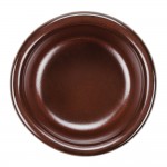 Tuxton GAR-752 TuxTrendz Artisan Red Rock 2.5 oz. China Ramekin - 24/Case