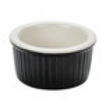 Tuxton GAR-752 TuxTrendz Artisan Red Rock 2.5 oz. China Ramekin - 24/Case