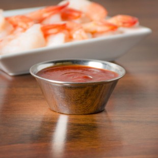 Carlisle 602400 Classic 1.5 oz. Stainless Steel Round Sauce Cup - 144/Case