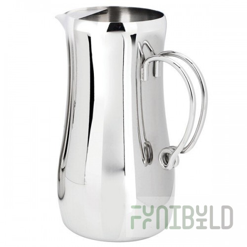 Eastern Tabletop 7430 Ballerina 64 oz. Stainless Steel Water Pitcher