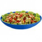 TableCraft CW3160CBL 5.5 Qt. Cobalt Blue Cast Aluminum Pasta Bowl