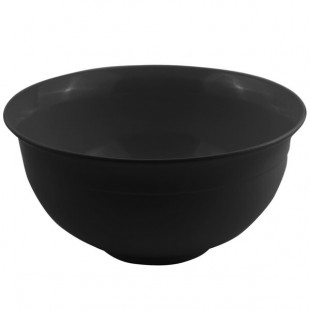 Bon Chef 9131 16 Qt. Black Sandstone Finish Cast Aluminum Tulip Bowl Bon Chef 9131 16 Qt. Black Sandstone Finish Cast Aluminum Tulip Bowl