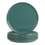 10 Strawberry Street Double Line 36 oz. Round Emerald Green Stoneware Dinner Bowl - 2/Case 10 Strawberry Street Double Line 36 oz. Round Emerald Green Stoneware Dinner Bowl - 2/Case