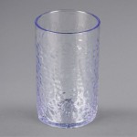 Carlisle 550907 Pebble Optic 9.5 oz. Clear SAN Plastic Tumbler - 24/Case Carlisle 550907 Pebble Optic 9.5 oz. Clear SAN Plastic Tumbler - 24/Case