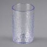 Carlisle 550907 Pebble Optic 9.5 oz. Clear SAN Plastic Tumbler - 24/Case Carlisle 550907 Pebble Optic 9.5 oz. Clear SAN Plastic Tumbler - 24/Case