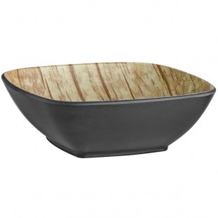 Bon Chef Natura 22 oz. Square Melamine Dessert Bowl Bon Chef Natura 22 oz. Square Melamine Dessert Bowl