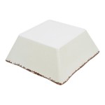 American Metalcraft AWMSQ53 Endurance 23 oz. Square Melamine Serving Bowl - Antique White American Metalcraft AWMSQ53 Endurance 23 oz. Square Melamine Serving Bowl - Antique White
