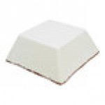 American Metalcraft AWMSQ53 Endurance 23 oz. Square Melamine Serving Bowl - Antique White American Metalcraft AWMSQ53 Endurance 23 oz. Square Melamine Serving Bowl - Antique White