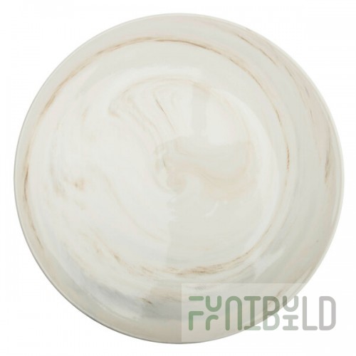 Luzerne Marble by Oneida 1880 Hospitality L6200000133 8 1/4