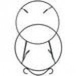 American Metalcraft TLSP1219 Ironworks Two-Tier Round Display Stand with Curled Feet