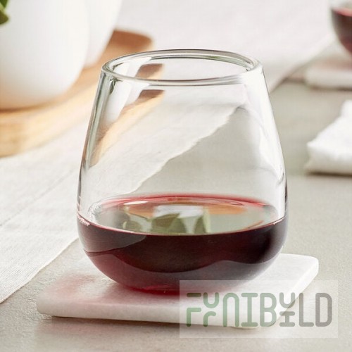 Acopa Pangea 13 oz. Stemless Wine Glass - 12/Case